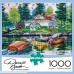 Buffalo Games Darrell Bush Cottage Retreat 1000 Piece Jigsaw Puzzle B01N752C3Z